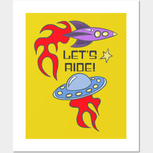 Ride Rocket, Ride Posters and Art